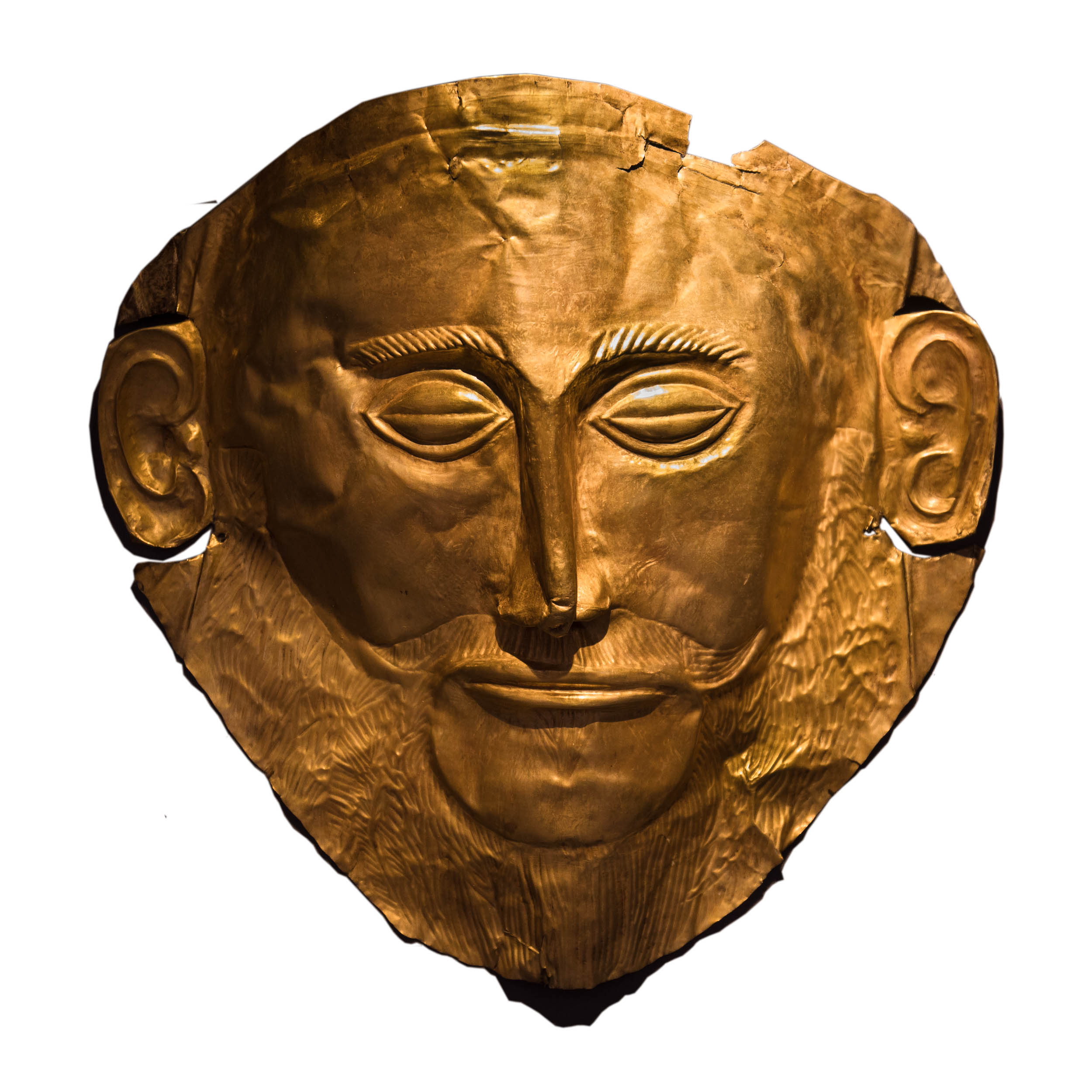 Gold Mask of Agamemnon from Mycenae